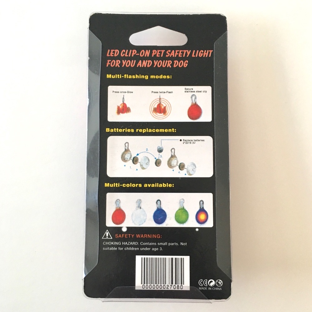 Pink Night Light for Dogs Cats Pets NWT - Picture 7 of 11